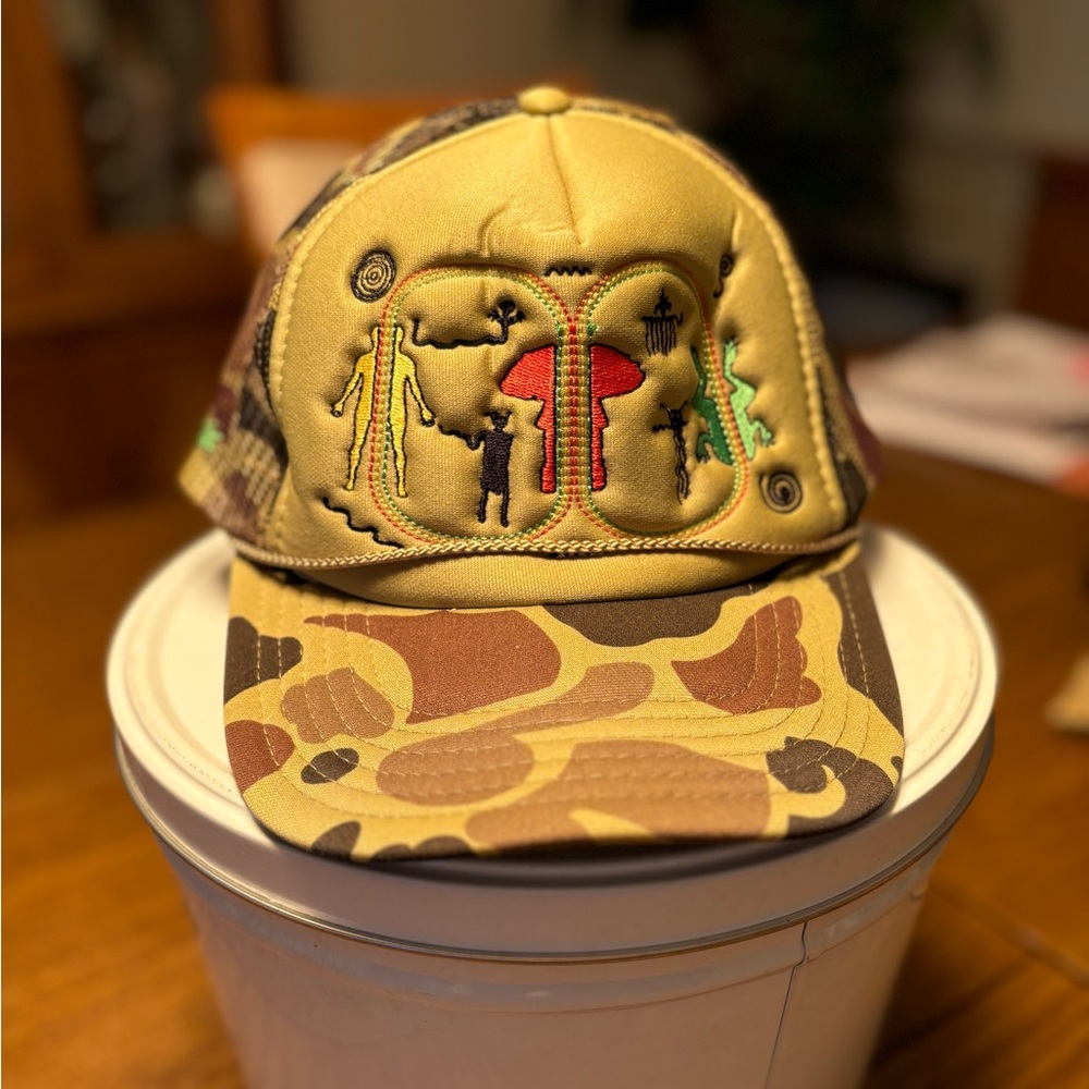 New! Coney Island Picnic Camouflage Hat Cap Urban Outfitters Unisex